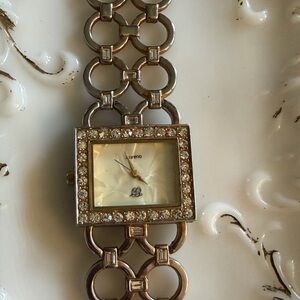 Elizabeth Taylor White Diamonds quartz watch